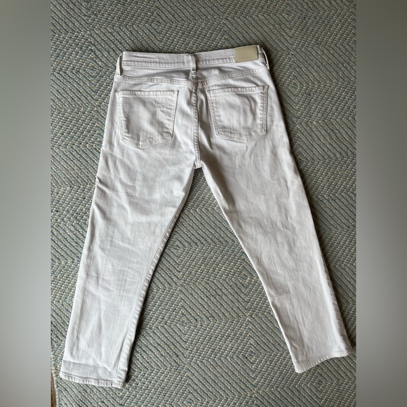 Citizens of Humanity Emerson Slim Boyfriend Jeans in white, size 26. - Picture 2 of 5